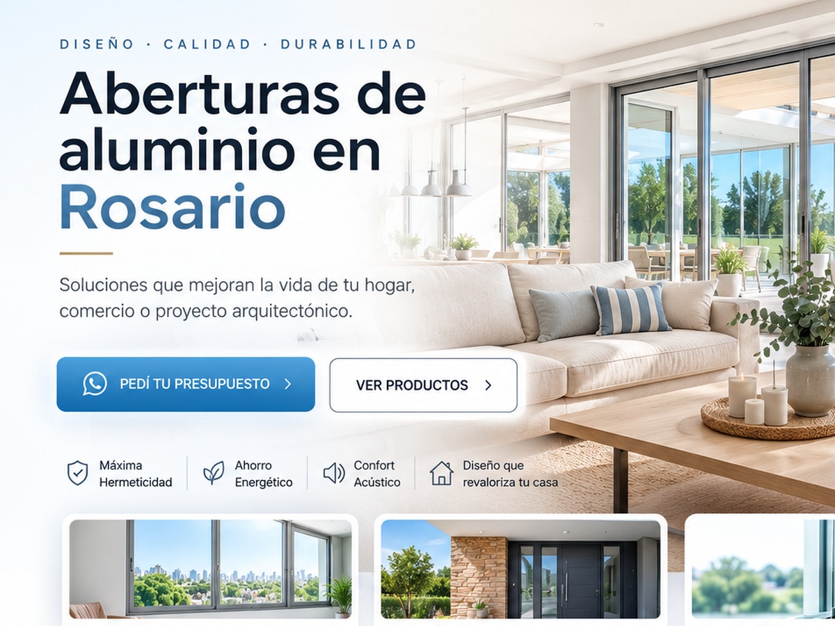 Ventanas de aluminio