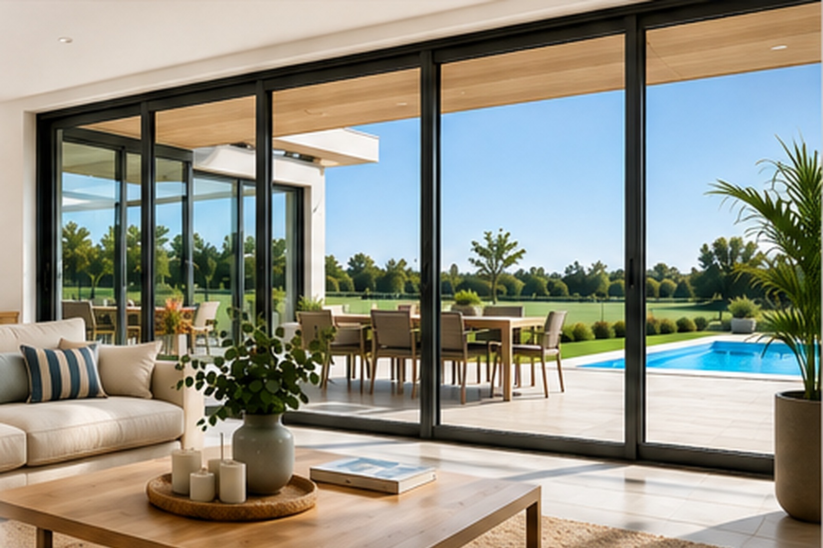 Aberturas de aluminio en un ambiente contemporáneo
